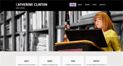 Desktop Screenshot of catherineclinton.com